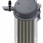 Tv Silo Dust Collector Without Fan Showing Internals