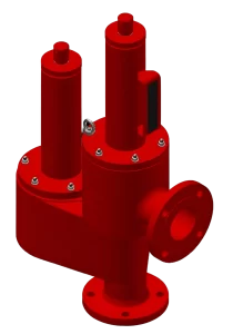 F72_3N In-line pressure and vacuum relief valve