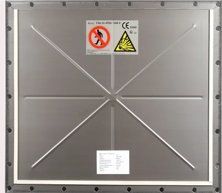 Iep Brilex Ke Rectangular Explosion Vent