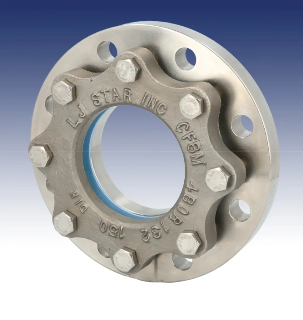 LJ Star Industrial Bolt On Sight Glass Assembly