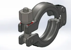 Advanced Coupling Clamp Innovative Hex Nut Design