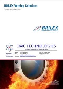 Brilex Explosion Venting Solutions Catalogue Image