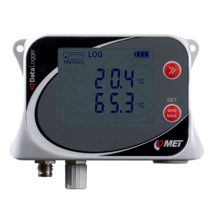 Comet U0121 Temperature Data Logger For Two External Pt1000 Probes