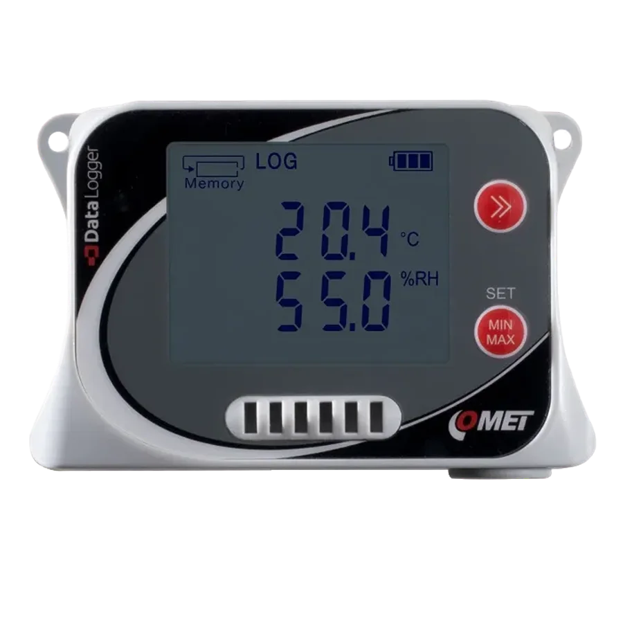 Comet U3120 Temperature And Humidity Data Logger With Built In Sensors Cmc