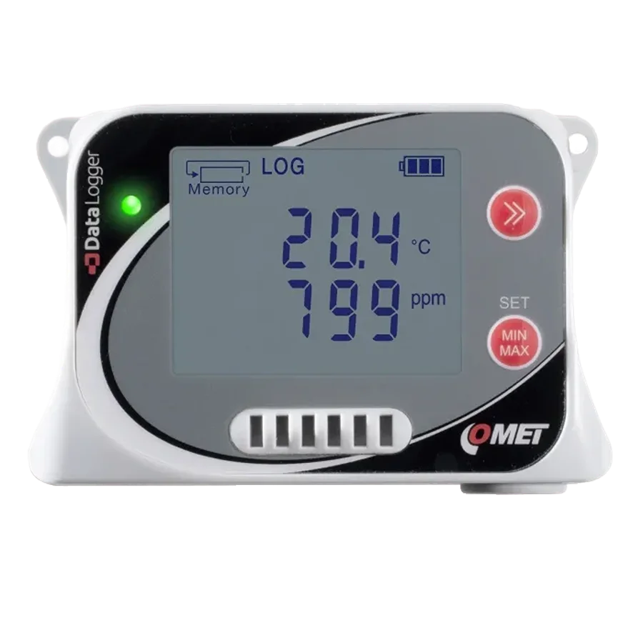 Comet U3430 Temperature, Humidity And Co2 Data Logger With Built In Sensors Cmc