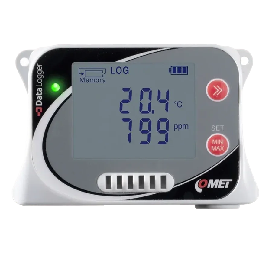 Comet U4440 Temperature, Humidity, Co2 And Atmospheric Pressure Data Logger With Built In Sensors Cmc