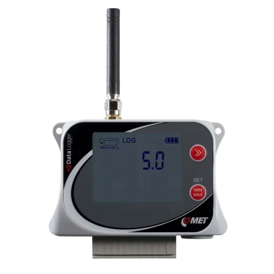 Comet U5841m Data Logger For 3 Voltage Inputs 0 10v And 1 Two State Input, With Built In 2g Modem Cmc