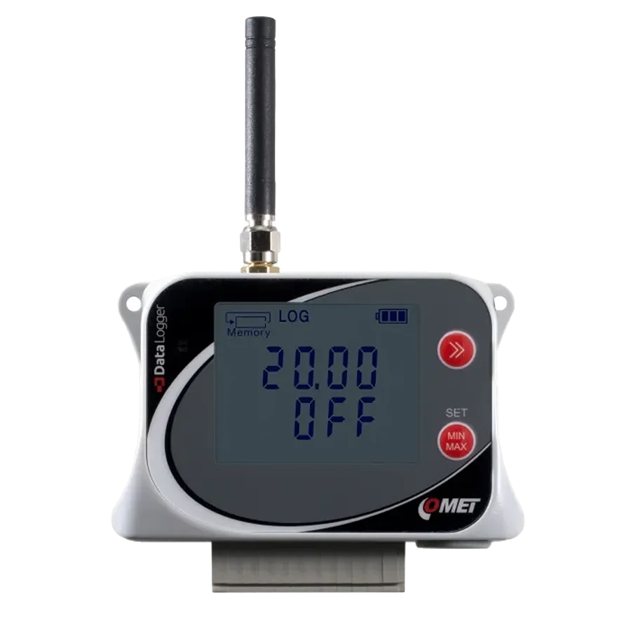 Comet U6841G Iot Wireless Datalogger For 3 Current Inputs 0 20ma And 1 Two State Input, With Built In 4g Modem Cmc