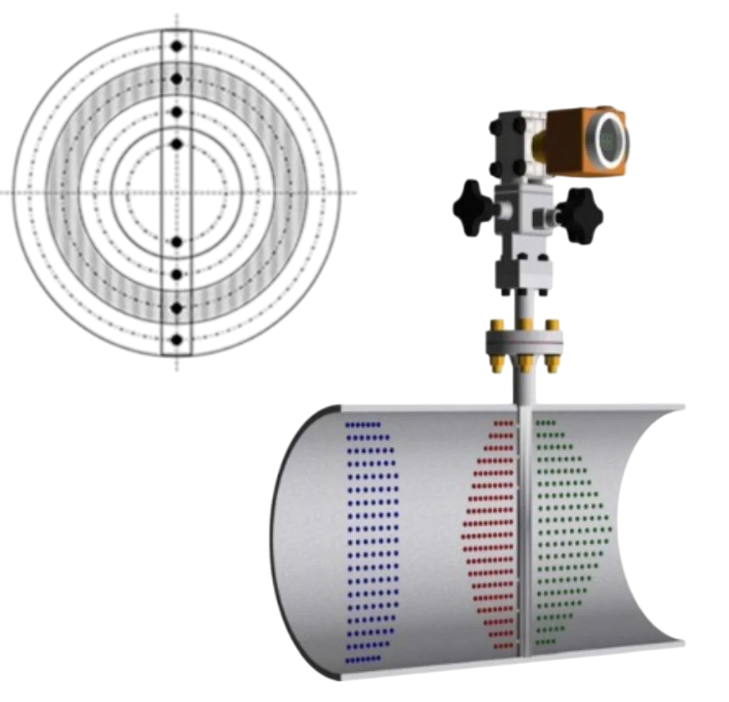 Ski pitot tube design by cmc