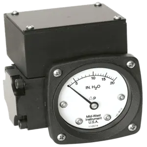 Mid west model 142 diaphragm gauge sealed electrical box image by cmc