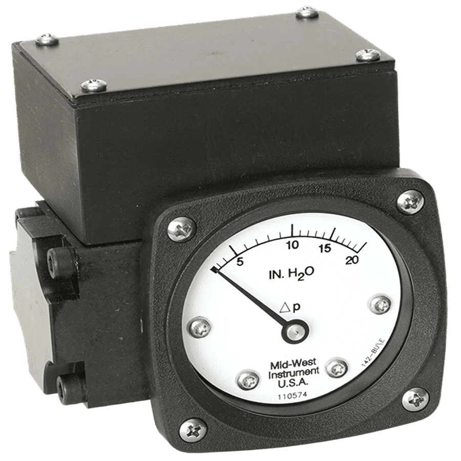 Mid west model 142 diaphragm gauge sealed electrical box image by cmc