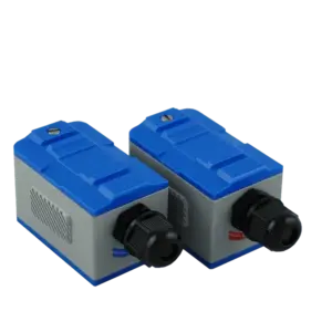 Ultrasonic flow meter transducers b model image by cmc