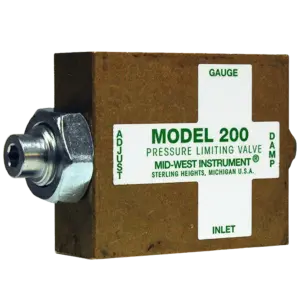 Mid West Model 200 Pressure Limiting Valves Brass Image by CMC