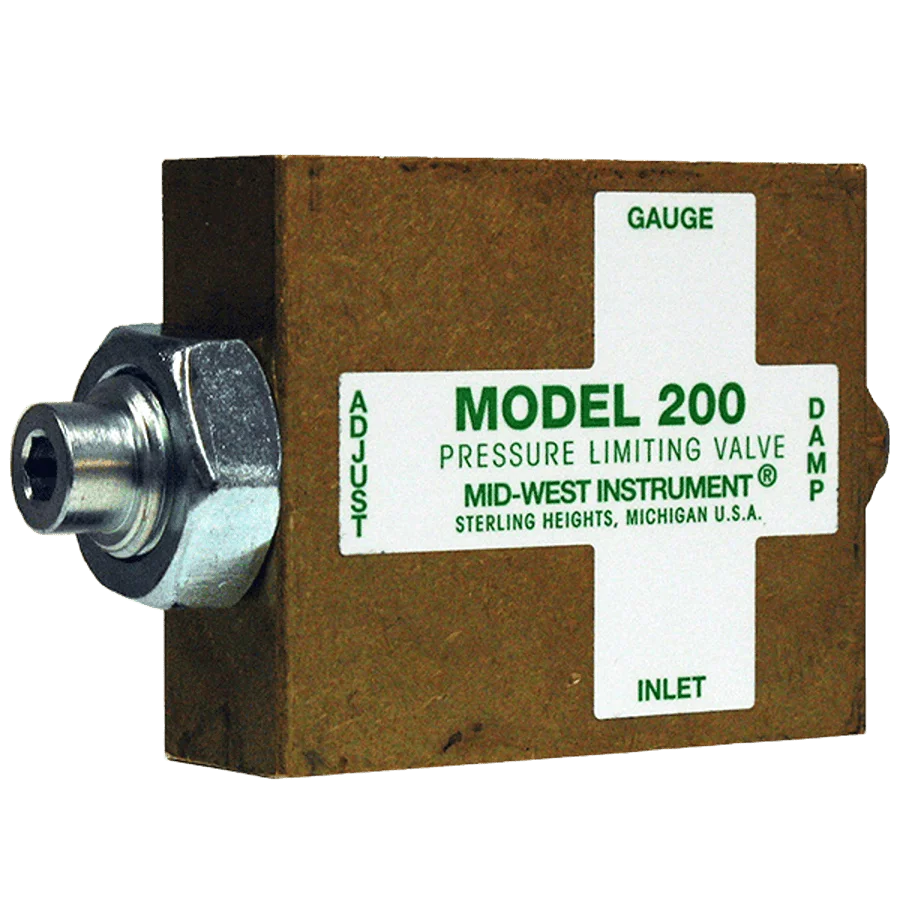 Mid West Model 200 Pressure Limiting Valves Brass Image by CMC